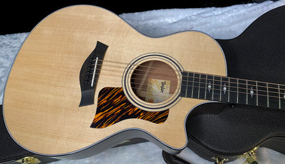 NEW! Taylor 312ce V-Class Grand Concert Acoustic-Electric Guitar - Natural - 4.3lbs - Authorized Dealer - G06220