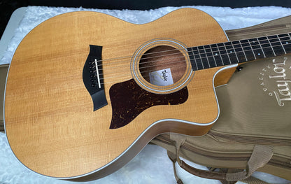 NEW! Taylor 214ce-K Koa Grand Auditorium Acoustic-Electric Guitar Natural Finish - 4.55lbs - Authorized Dealer - G06221