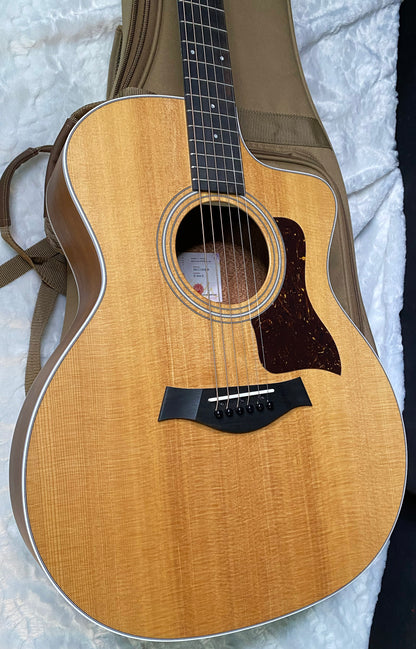 NEW! Taylor 214ce-K Koa Grand Auditorium Acoustic-Electric Guitar Natural Finish - 4.55lbs - Authorized Dealer - G06221