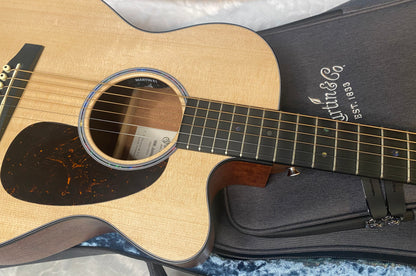 NEW! Martin 000C Jr-E Acoustic-Electric Guitar - Natural - Deluxe Gig Bag - Authorized Dealer - 4lbs - G06946
