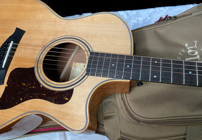 NEW! Taylor 314ce Studio Acoustic-Electric Guitar - Natural - Authorized Dealer - 4.45lbs - G06231
