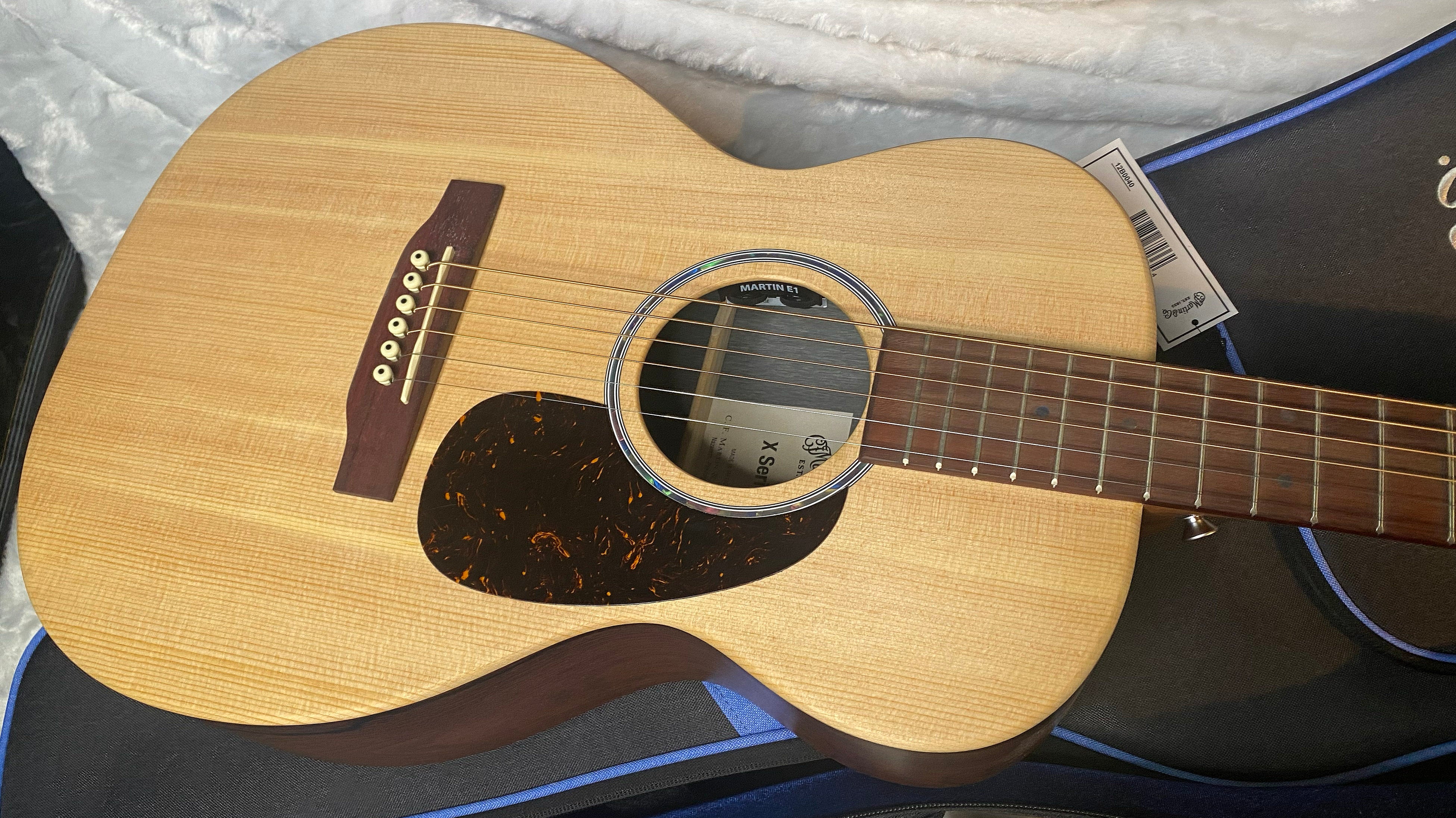NEW! Martin 0-X2E Acoustic-Electric Guitar - Natural Finish - Deluxe Gig Bag - Authorized Dealer - G06947