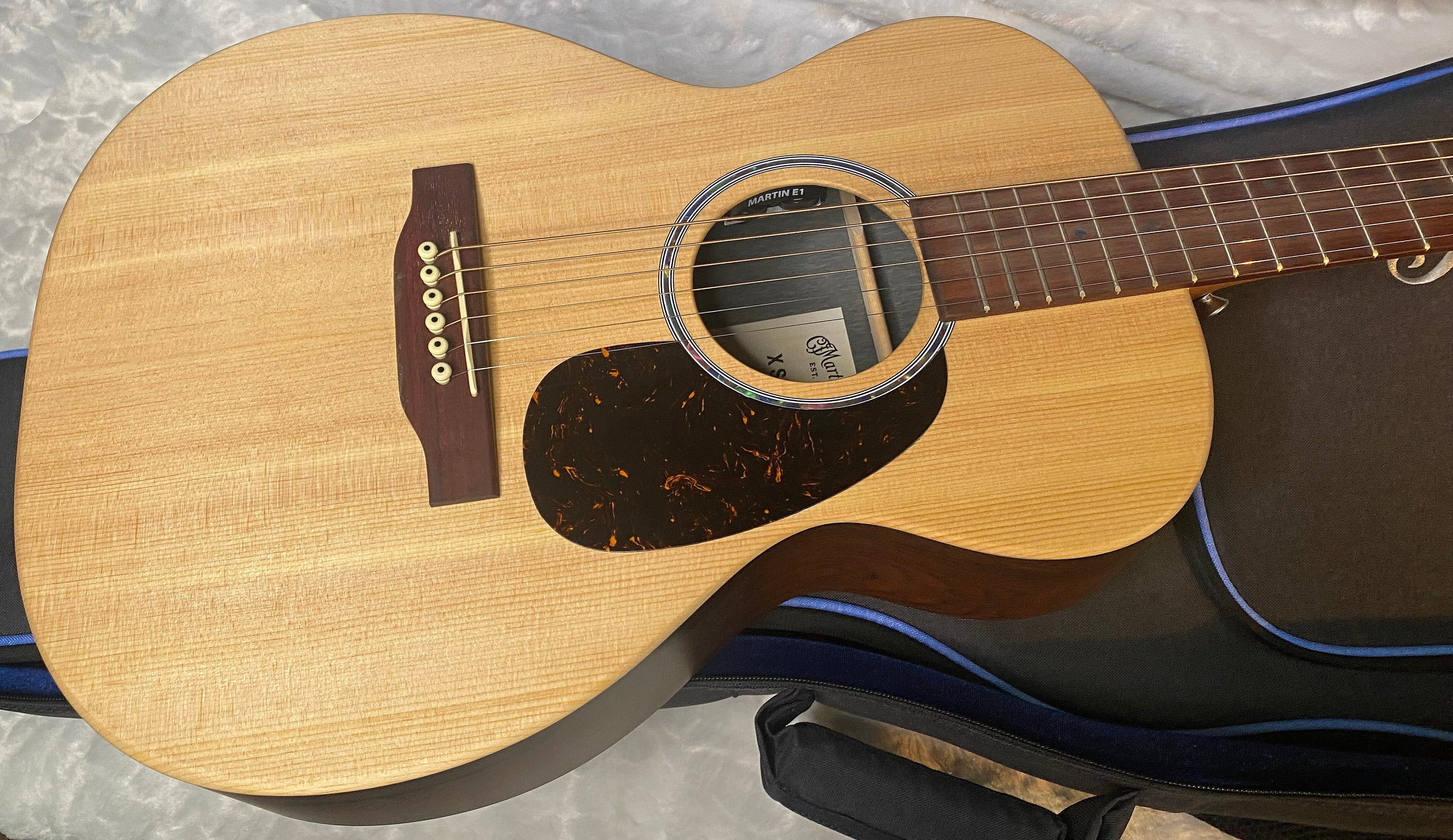 NEW! Martin 0-X2E Acoustic-Electric Guitar - Natural Finish - Deluxe Gig Bag - Authorized Dealer - G06947
