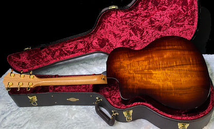 NEW! Taylor 224ce-K DLX Grand Auditorium Acoustic-Electric Guitar - Tobacco - 4.95lbs - Authorized Dealer - G06234