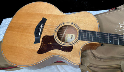NEW! Taylor 314ce Studio Acoustic-Electric Guitar - Natural - Authorized Dealer - 4.6lbs - G06233