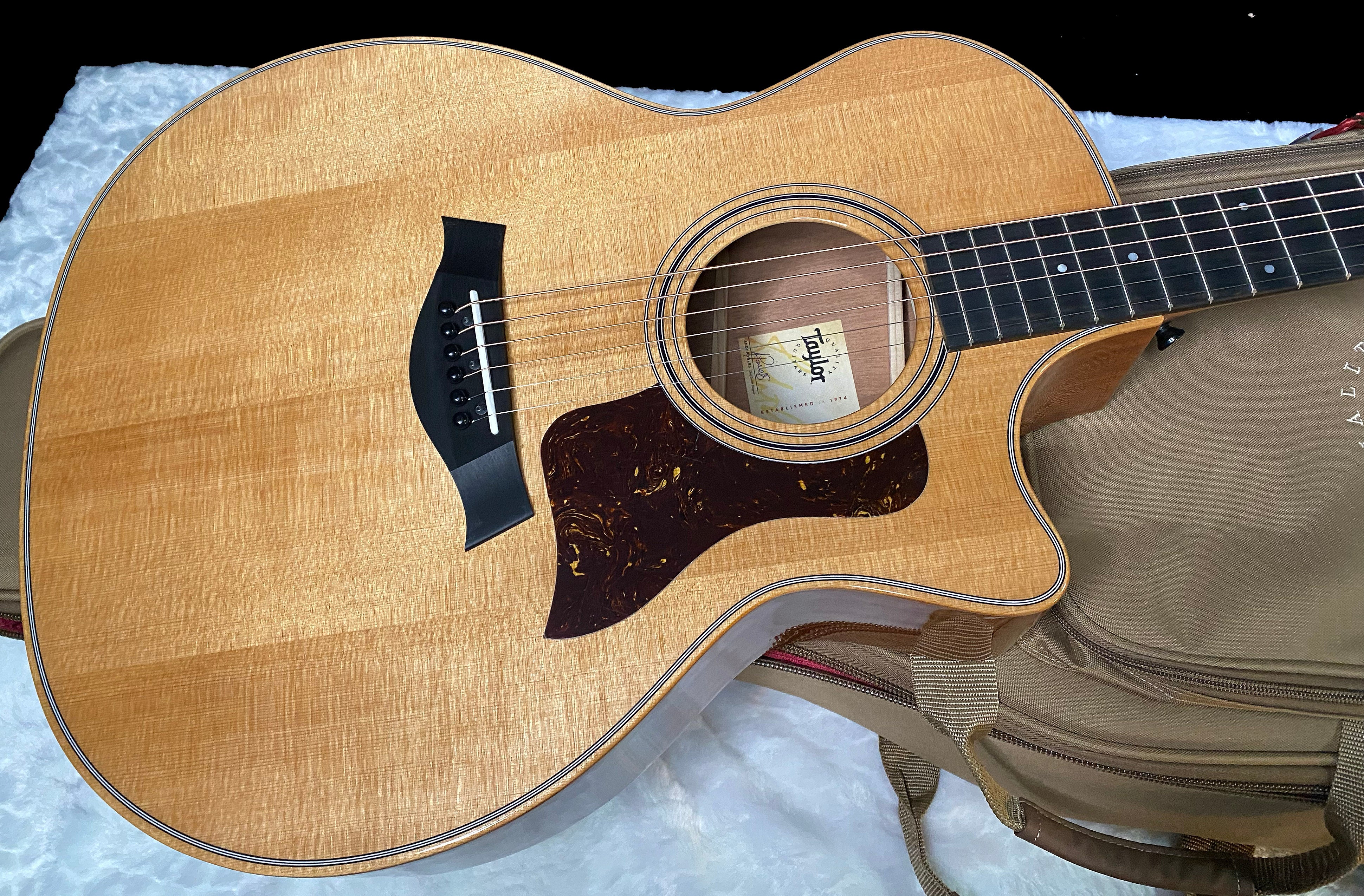 NEW! Taylor 314ce Studio Acoustic-Electric Guitar - Natural - Authorized Dealer - 4.6lbs - G06233