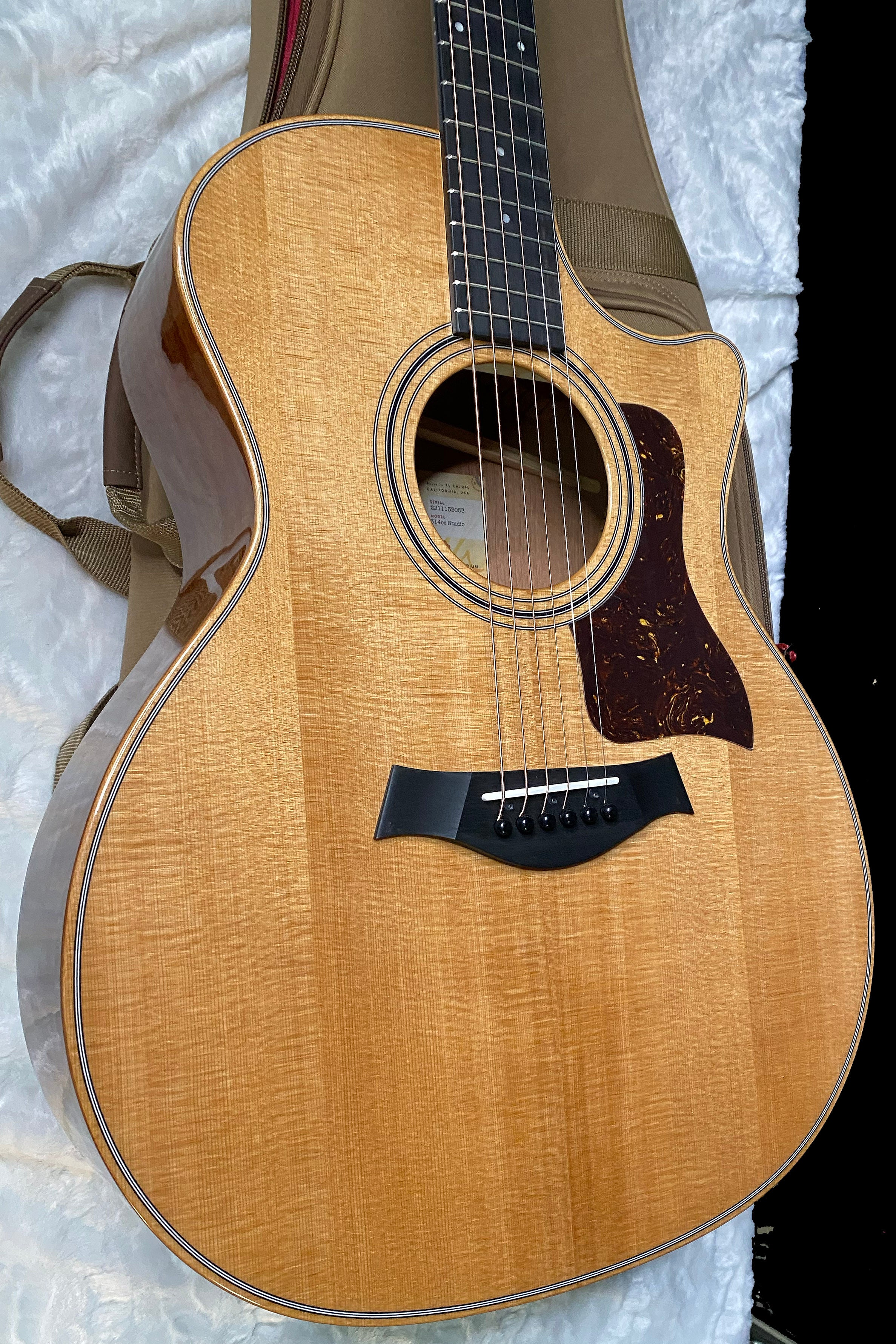 NEW! Taylor 314ce Studio Acoustic-Electric Guitar - Natural - Authorized Dealer - 4.6lbs - G06233