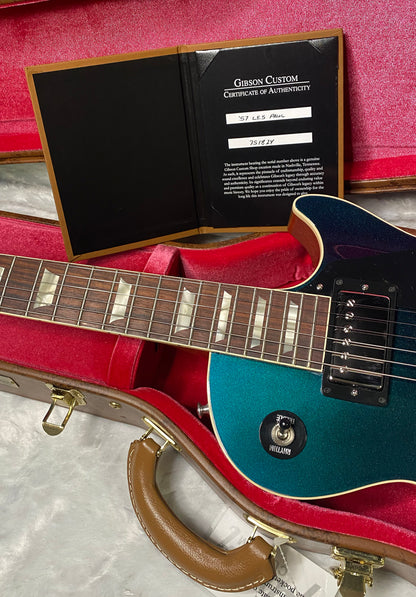 NEW Gibson Custom "Greatest Hits: Volume II Collection" 1957 Les Paul Reissue - Hemisphere Shift Top Gloss - Authorized Dealer - 9 lbs - G07674