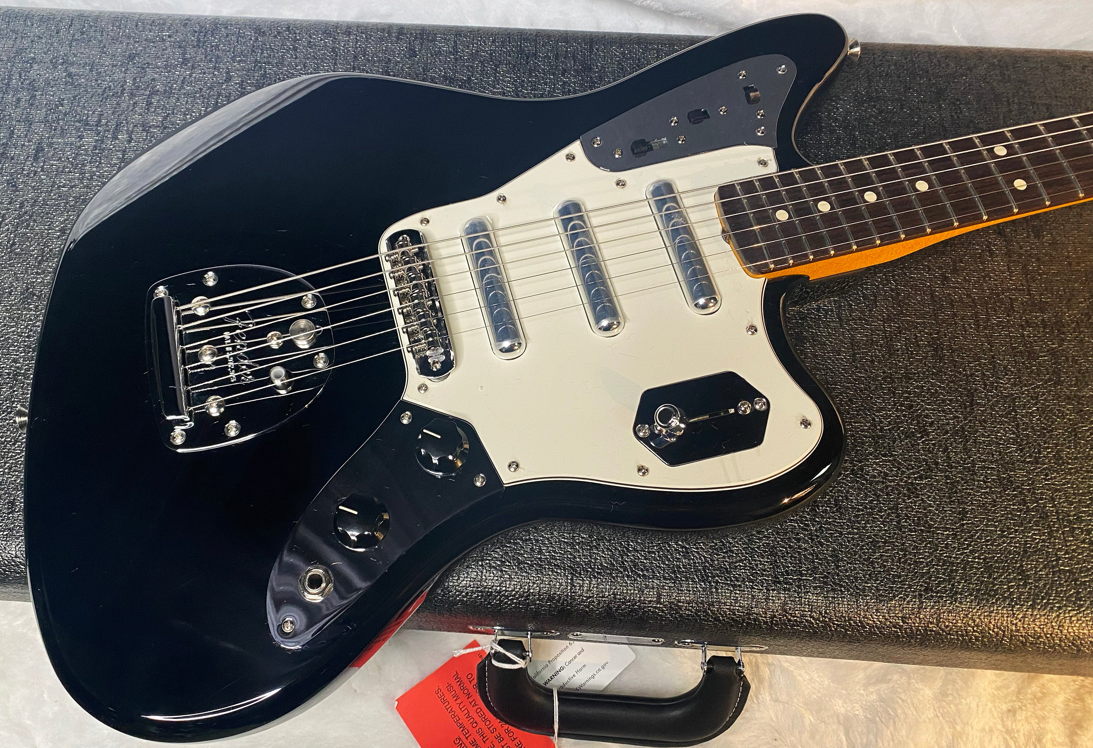 NEW! Fender Limited Edition Johnny Marr Signature Special Jaguar - Black Finish - Authorized Dealer - G06959