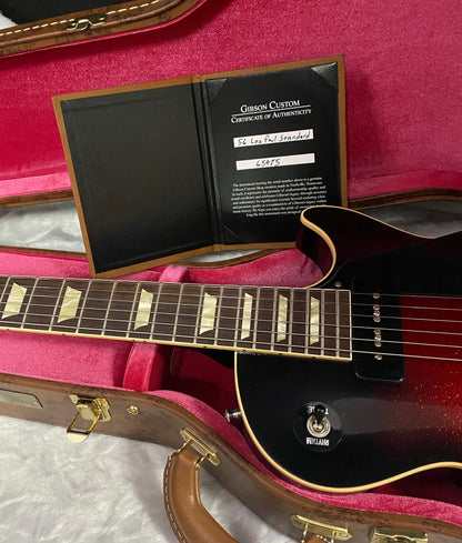 NEW! ! Gibson Custom Shop Murphy Lab '56 Les Paul - Red Sparkle Burst Reissue - VOS - 9.2 lbs - Authorized Dealer - G07672