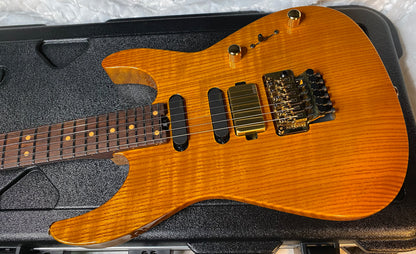 NEW ! Jackson Custom Shop DK24 Dinky - Figured Sassafras - Master Built by Big Rob - EMG Pick-UPs - 8 lbs - G05529 - WOW!