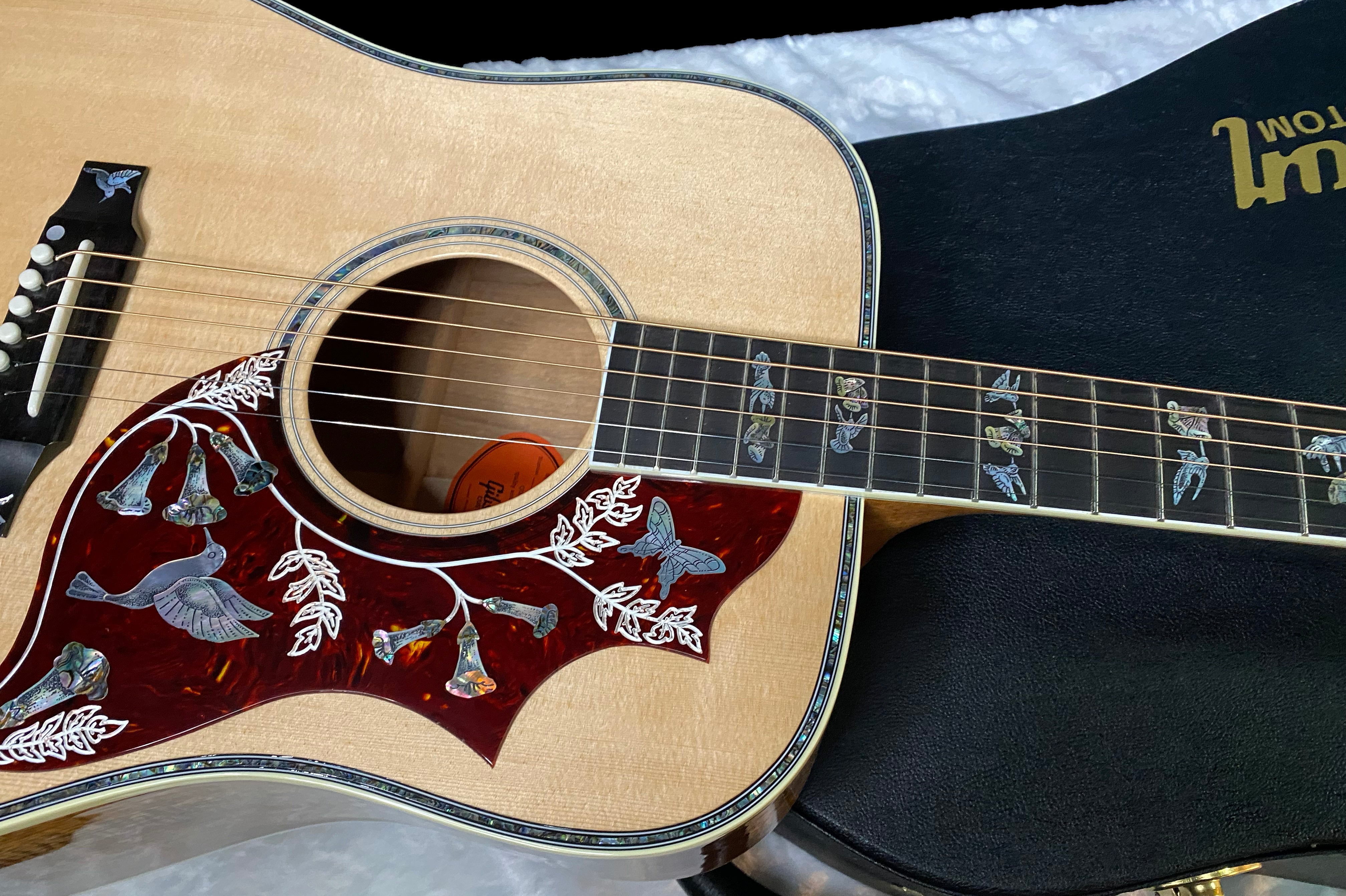 NEW! Gibson Hummingbird Custom Koa - Authorized Dealer - Custom Shop - 4.95 lbs