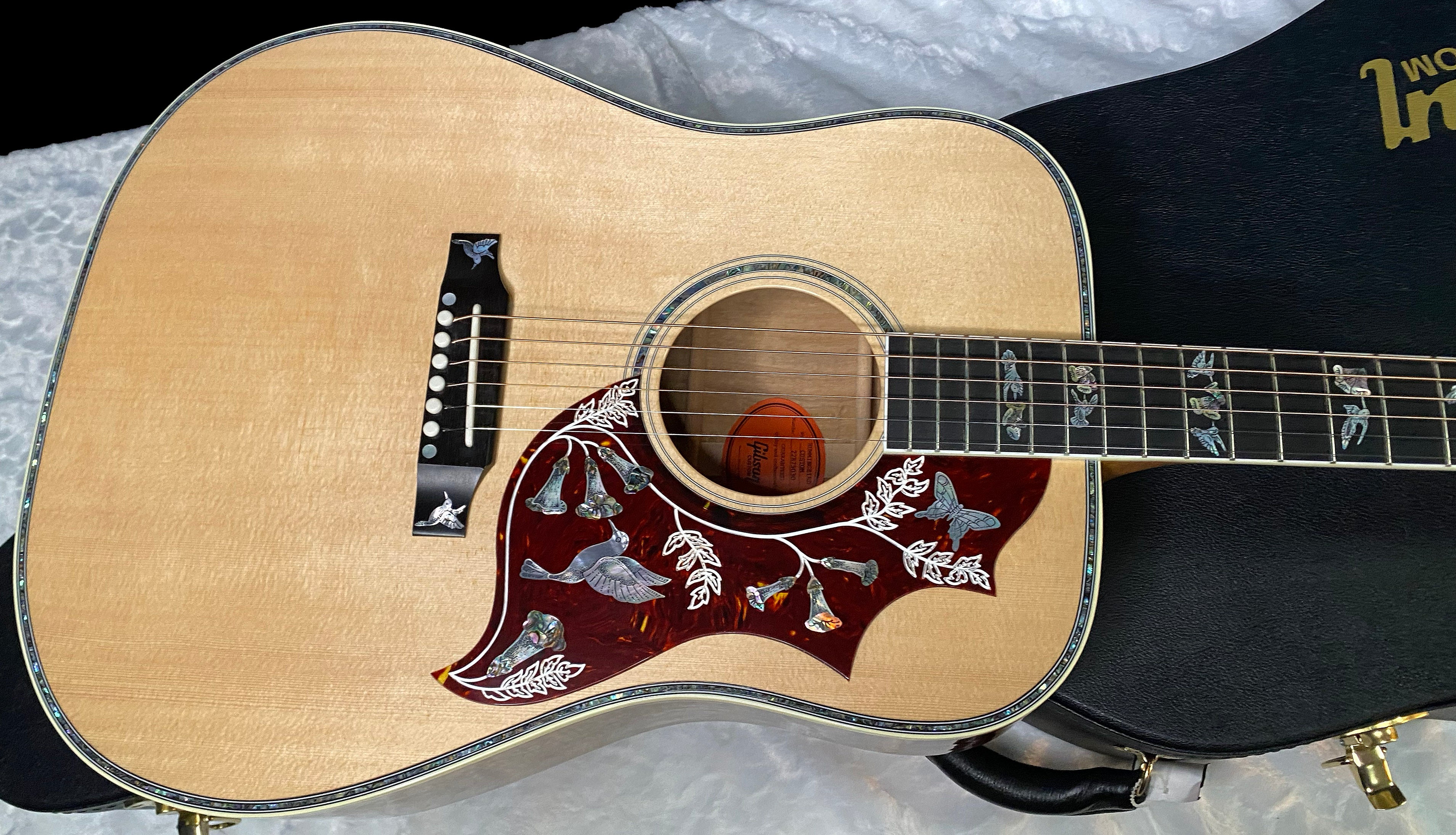 NEW! Gibson Hummingbird Custom Koa - Authorized Dealer - Custom Shop - 4.95 lbs