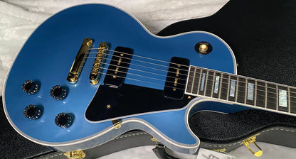 NEW! Gibson Les Paul Custom - Dealer Select - P90 Pick-Ups - Pelham Blue VOS - Custom Shop M2M - Authorized Dealer - 9.75lbs - G07680