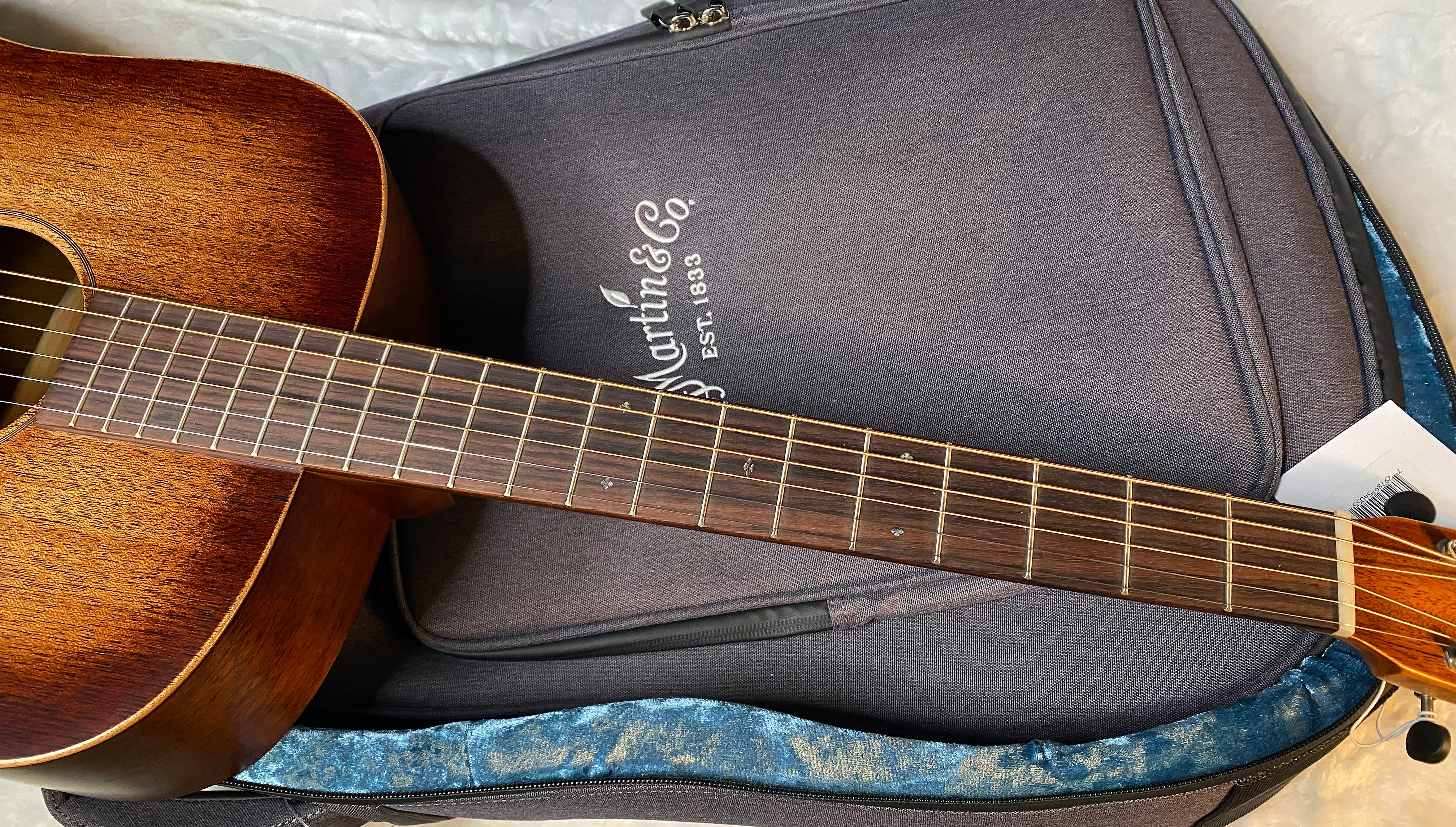 NEW ! Martin D15M StreetMaster Acoustic Guitar - Mahogany Burst - 3.8 lbs - Authorized Dealer - G05536