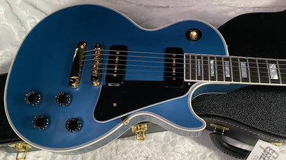 NEW! Gibson Les Paul Custom - Dealer Select - P90 Pick-Ups - Pelham Blue VOS - Custom Shop M2M - Authorized Dealer - 9.75lbs - G07680