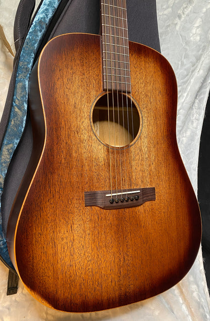 NEW ! Martin D15M StreetMaster Acoustic Guitar - Mahogany Burst - 3.8 lbs - Authorized Dealer - G05536