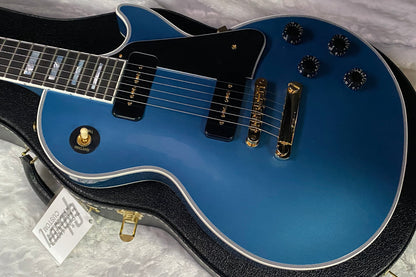 NEW! Gibson Les Paul Custom - Dealer Select - P90 Pick-Ups - Pelham Blue VOS - Custom Shop M2M - Authorized Dealer - 9.75lbs - G07680