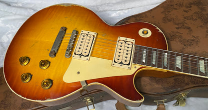 NEW! Gibson Custom 1957 Les Paul Standard Reissue - Refin Burst, Ultra Heavy Aged 2026 Limited Edition Collection - Only 7.95 lbs!! - IN-STOCK! - Authorized Dealer - G07681