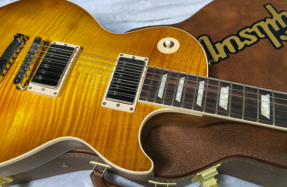 NEW ! Gibson Kirk Hammett "Greeny” Les Paul Standard﻿﻿ Greeny Burst - Only 8.45lbs - Authorized Dealer - G07671