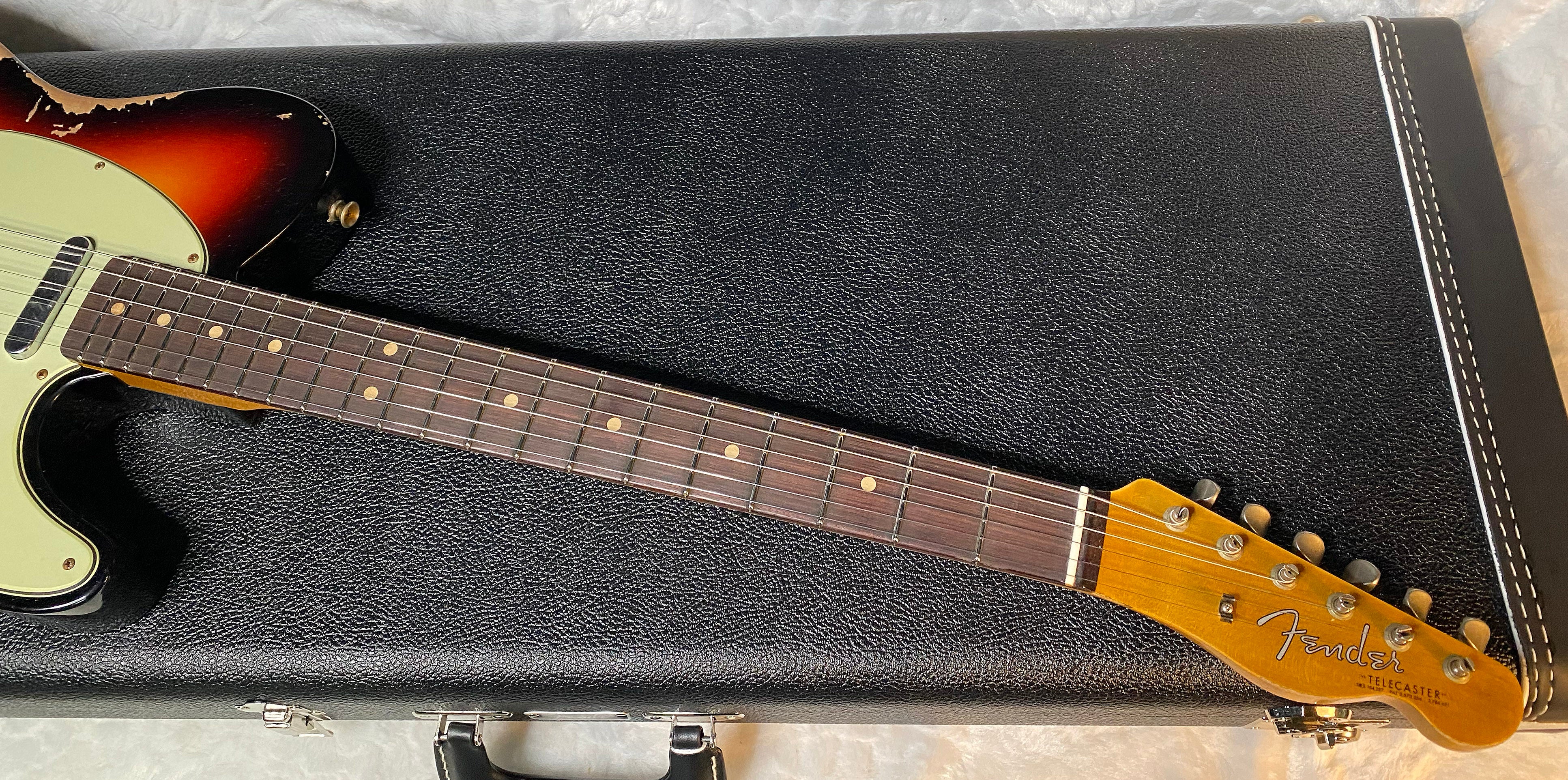 NEW! Fender '63 Relic Limited Edition Telecaster - Handwound PU's - Custom Shop - Authorized Dealer - Sunburst 7.25lbs - G05514