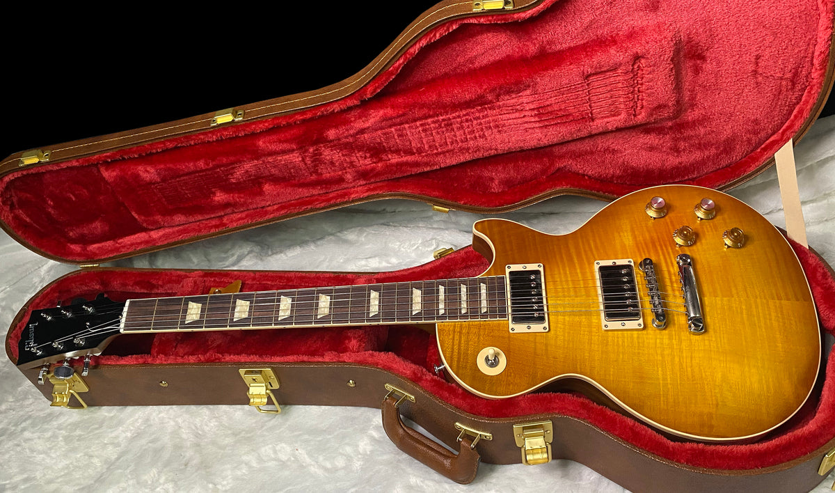 NEW ! Gibson Kirk Hammett "Greeny” Les Paul Standard﻿﻿ Greeny Burst - Only 8.45lbs - Authorized Dealer - G07671