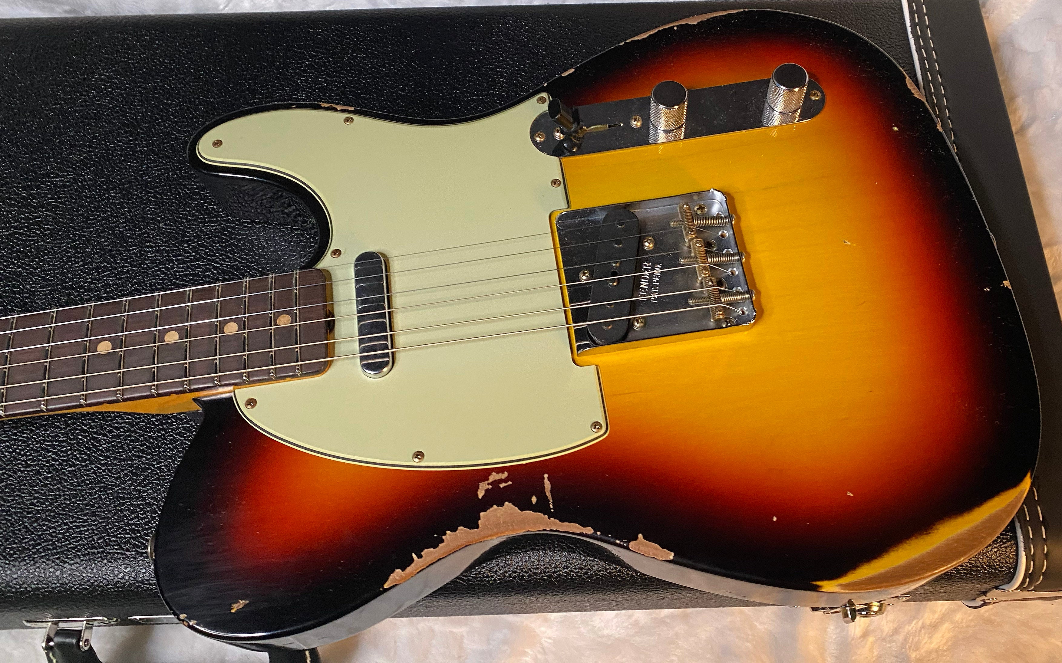 NEW! Fender '63 Relic Limited Edition Telecaster - Handwound PU's - Custom Shop - Authorized Dealer - Sunburst 7.25lbs - G05514