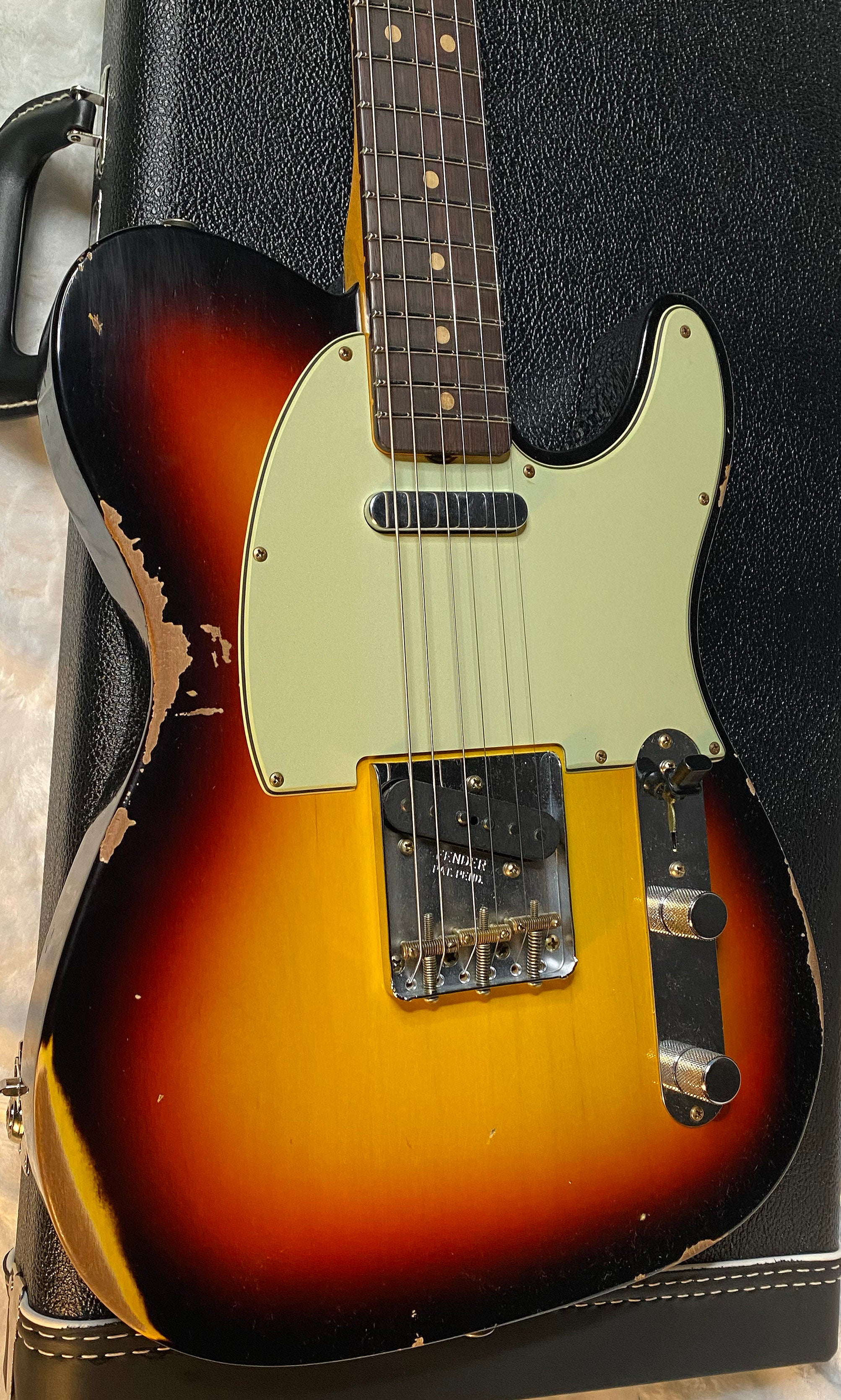 NEW! Fender '63 Relic Limited Edition Telecaster - Handwound PU's - Custom Shop - Authorized Dealer - Sunburst 7.25lbs - G05514