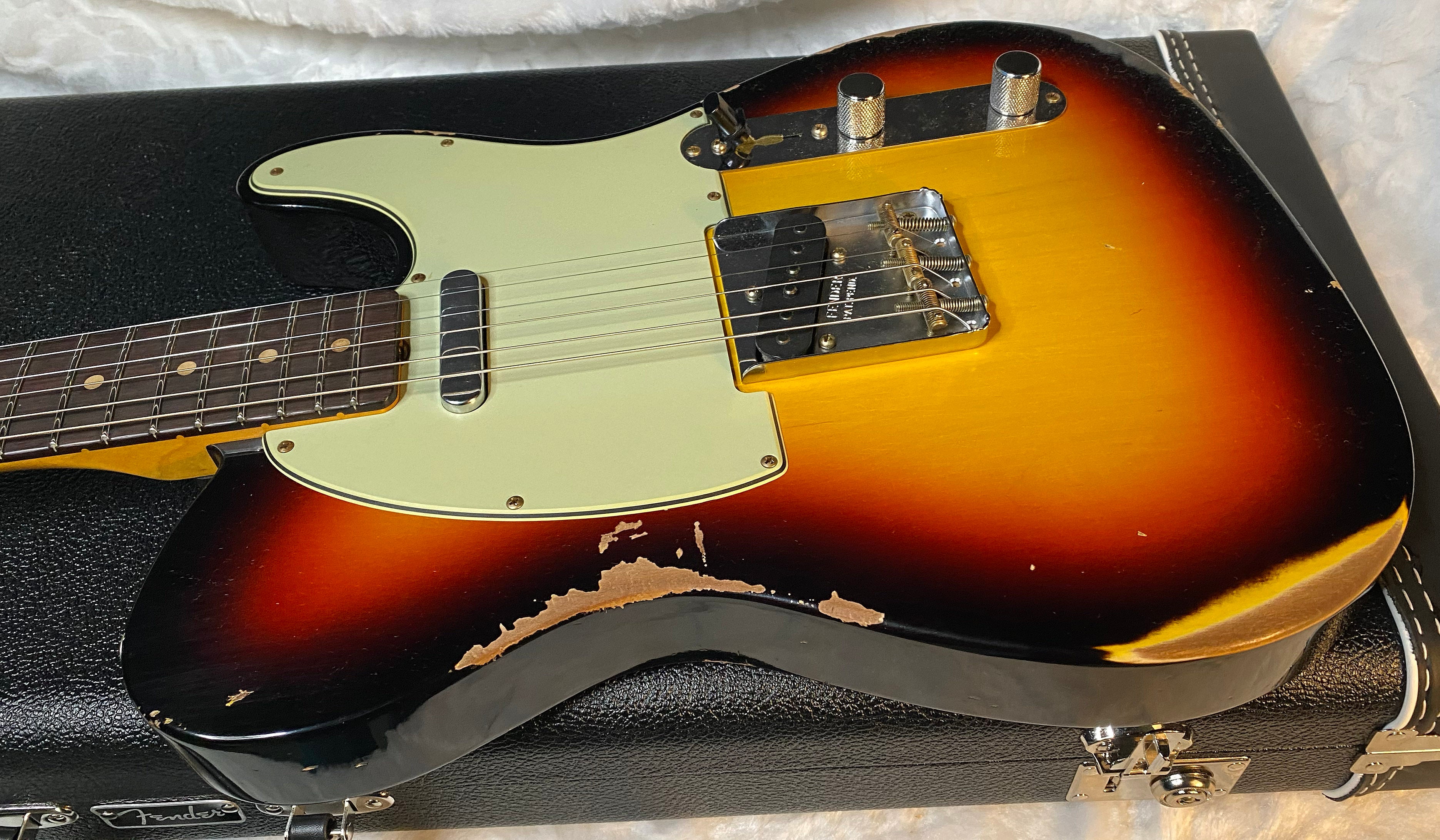 NEW! Fender '63 Relic Limited Edition Telecaster - Handwound PU's - Custom Shop - Authorized Dealer - Sunburst 7.25lbs - G05514
