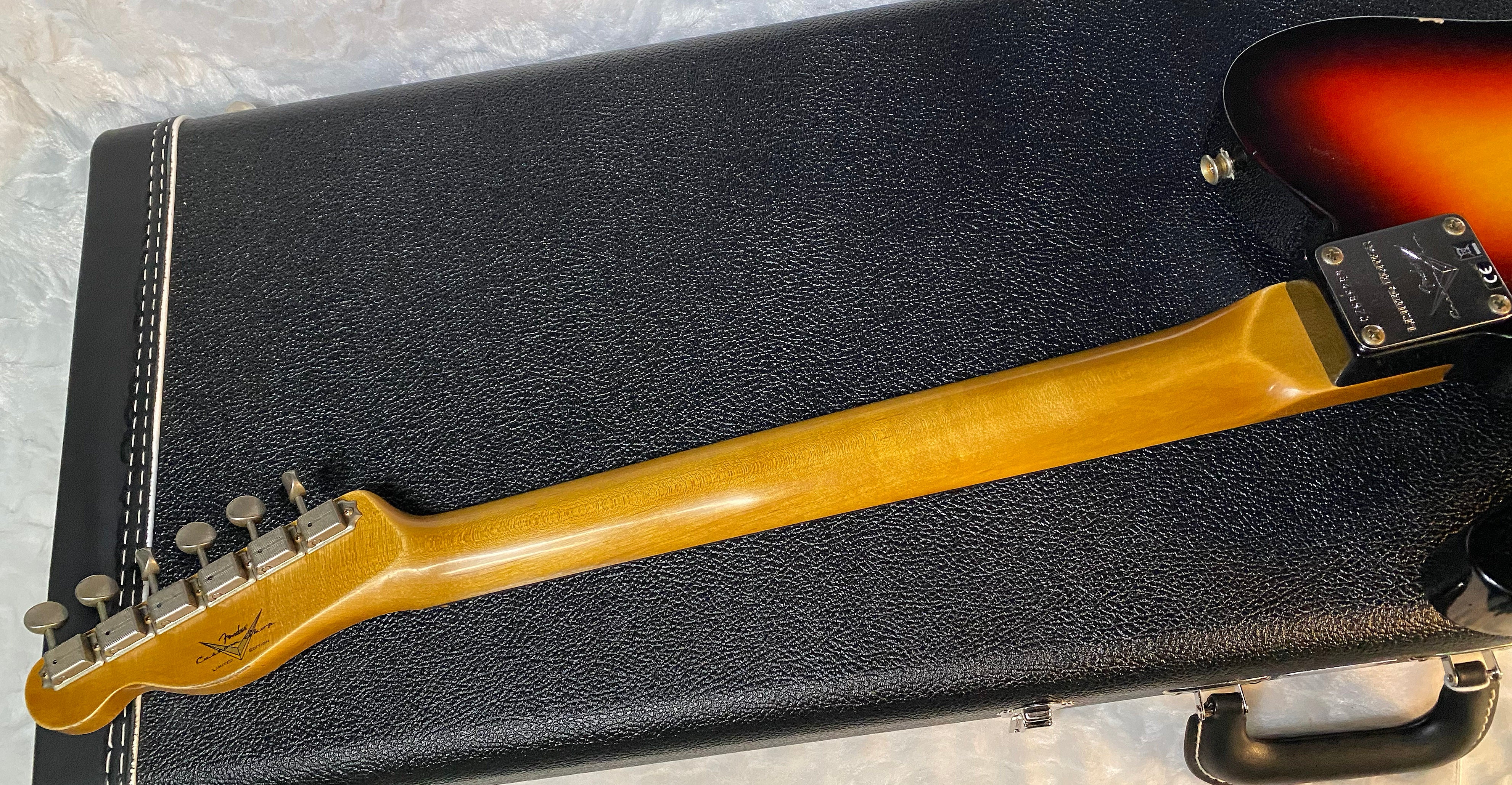 NEW! Fender '63 Relic Limited Edition Telecaster - Handwound PU's - Custom Shop - Authorized Dealer - Sunburst 7.25lbs - G05514