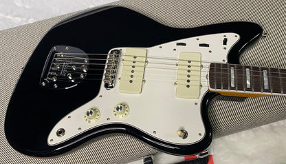 NEW! Fender Limited Edition American Vintage II 1966 Jazzmaster - Matching Peg Head - Black Finish - AAA Flamed Maple Neck - Authorized Dealer - Only 8.3 lbs - G06960