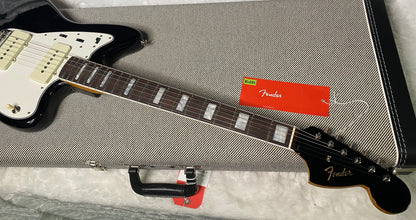 NEW! Fender Limited Edition American Vintage II 1966 Jazzmaster - Matching Peg Head - Black Finish - AAA Flamed Maple Neck - Authorized Dealer - Only 8.3 lbs - G06960