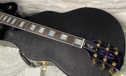 NEW! Gibson Dealer Select Custom Shop Les Paul Custom Purple Widow AAA Figured Flame Top - Authorized Dealer - 10.6 lbs - G07677