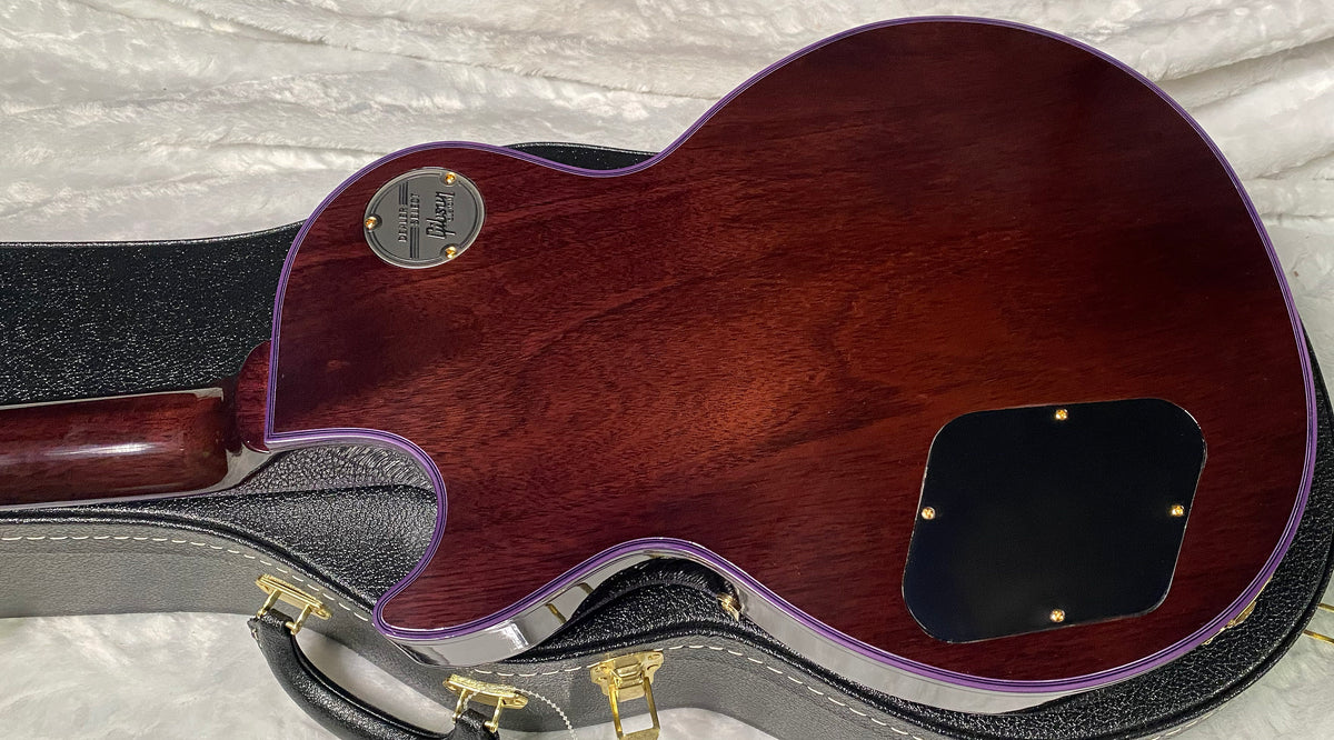 NEW! Gibson Dealer Select Custom Shop Les Paul Custom Purple Widow AAA Figured Flame Top - Authorized Dealer - 10.6 lbs - G07677