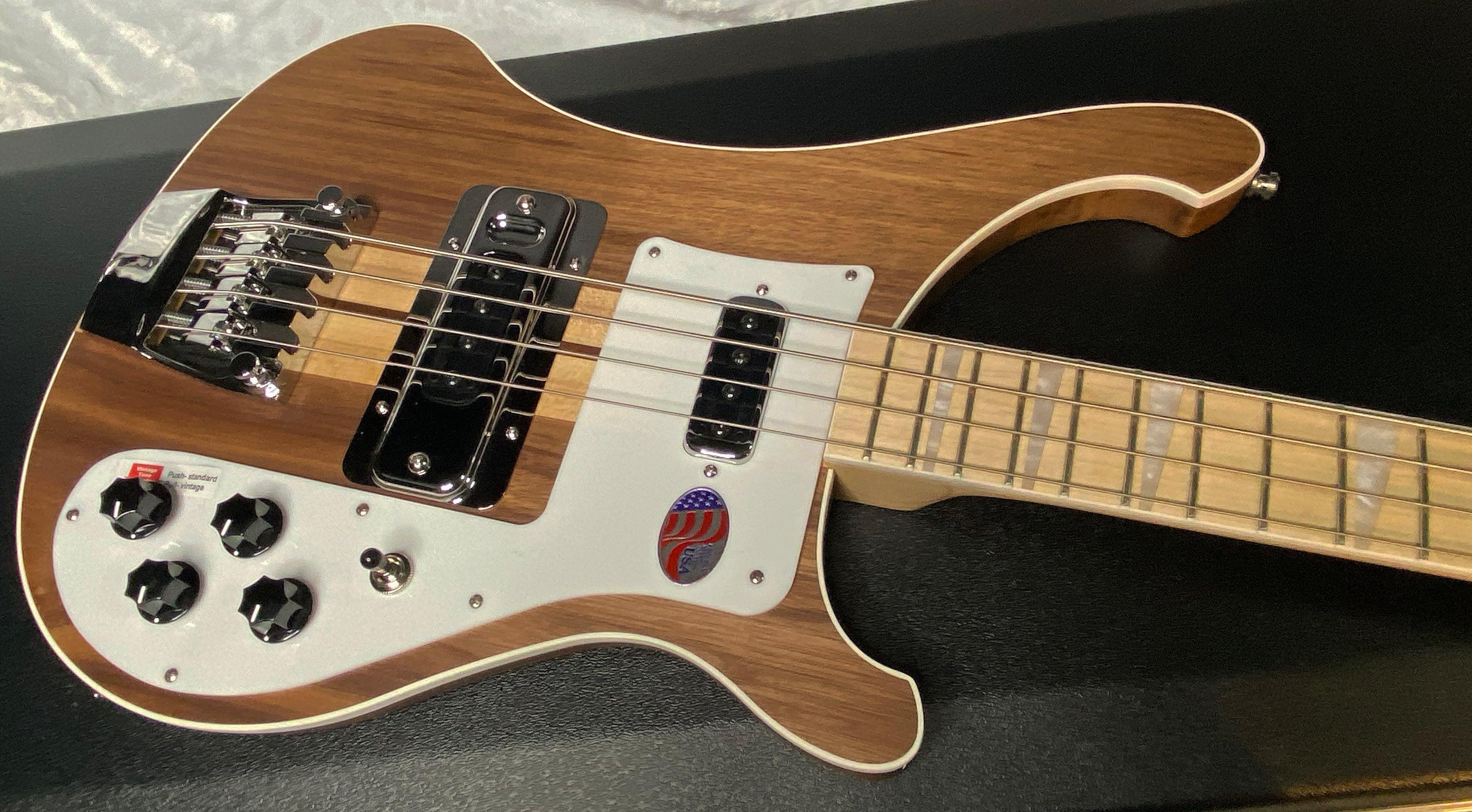 NEW! Rickenbacker 4003 W Walnut - 4-String Bass - Authorized Dealer - 8.2lbs - G06964
