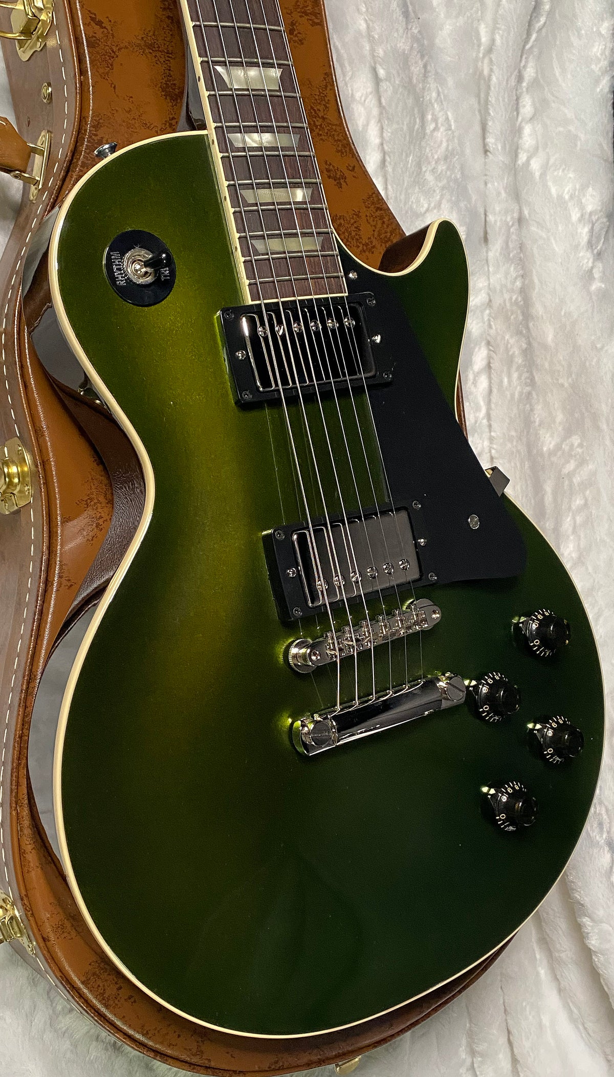 NEW Gibson Custom "Greatest Hits: Volume II Collection" 1957 Les Paul Reissue - Sweet Green Shift Top Gloss - Authorized Dealer - 8.8 lbs - G07684