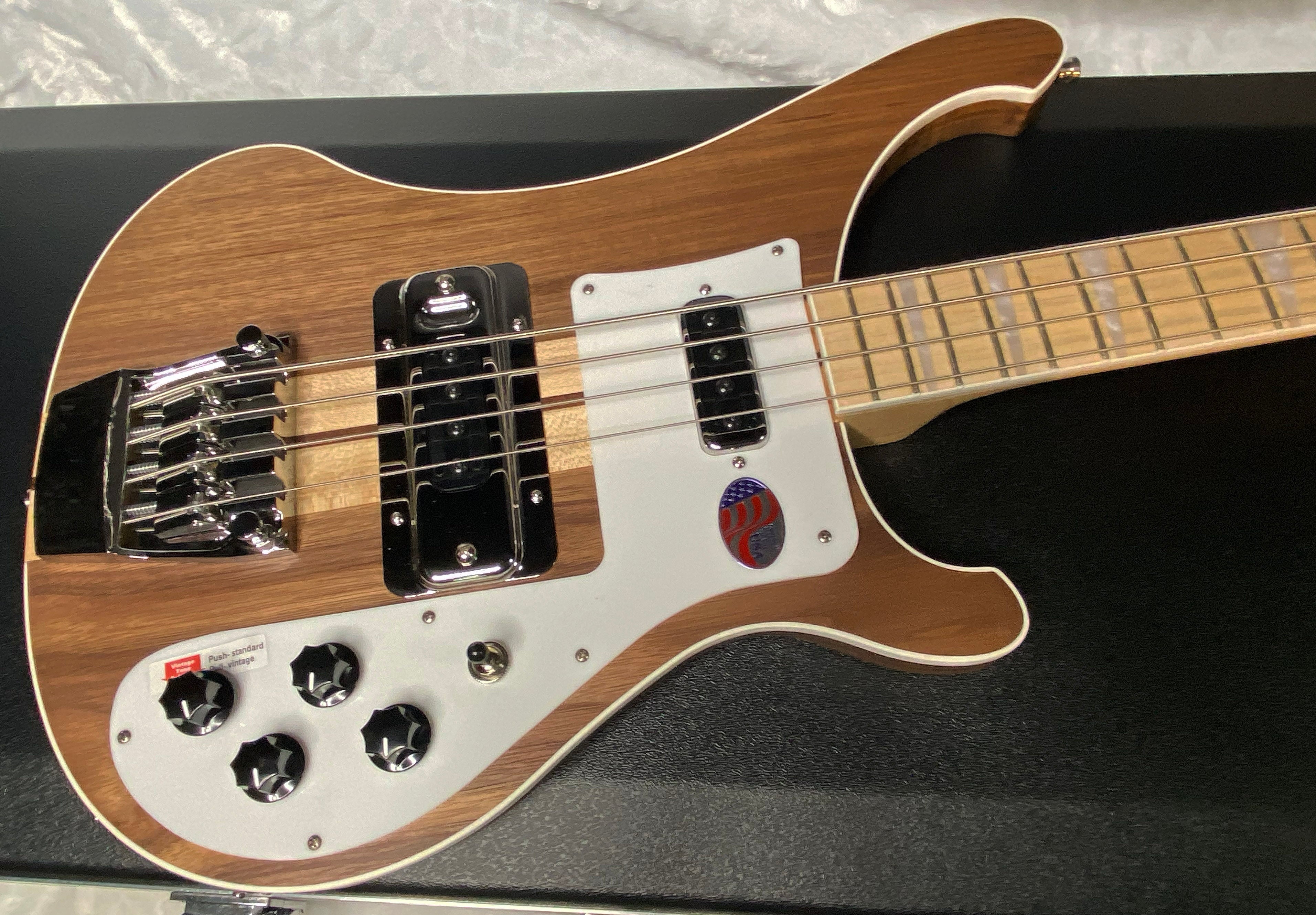 NEW! Rickenbacker 4003 W Walnut - 4-String Bass - Authorized Dealer - 8.2lbs - G06964