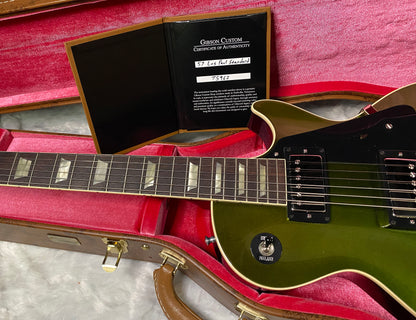 NEW Gibson Custom "Greatest Hits: Volume II Collection" 1957 Les Paul Reissue - Sweet Green Shift Top Gloss - Authorized Dealer - 8.8 lbs - G07684