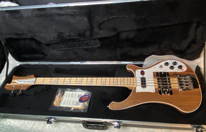 NEW! Rickenbacker 4003 W Walnut - 4-String Bass - Authorized Dealer - 8.2lbs - G06964
