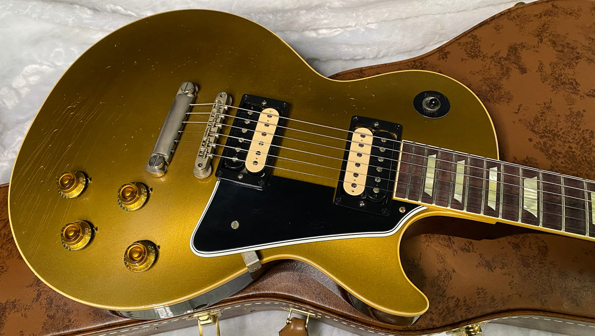NEW! Gibson Custom Shop Murphy Lab '57 Les Paul Goldtop - Dark Back - Light Aged - Authorized Dealer - 9 lbs - G07683