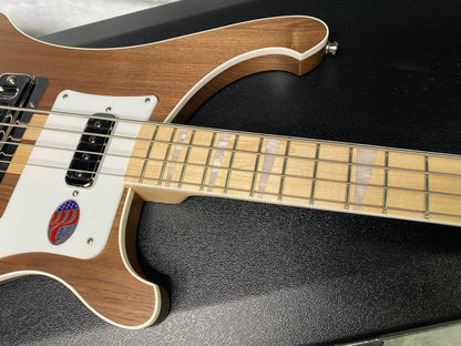NEW! Rickenbacker 4003 W Walnut - 4-String Bass - Authorized Dealer - 8.35lbs - G06962