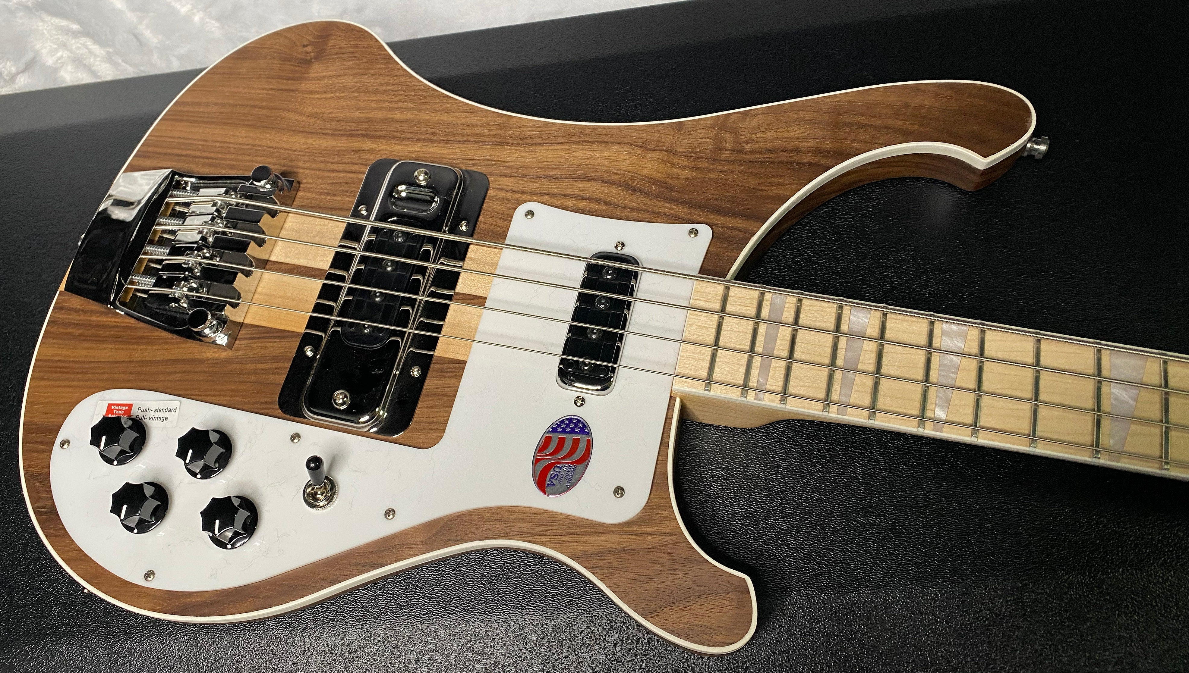 NEW! Rickenbacker 4003 W Walnut - 4-String Bass - Authorized Dealer - 8.55lbs - G06963