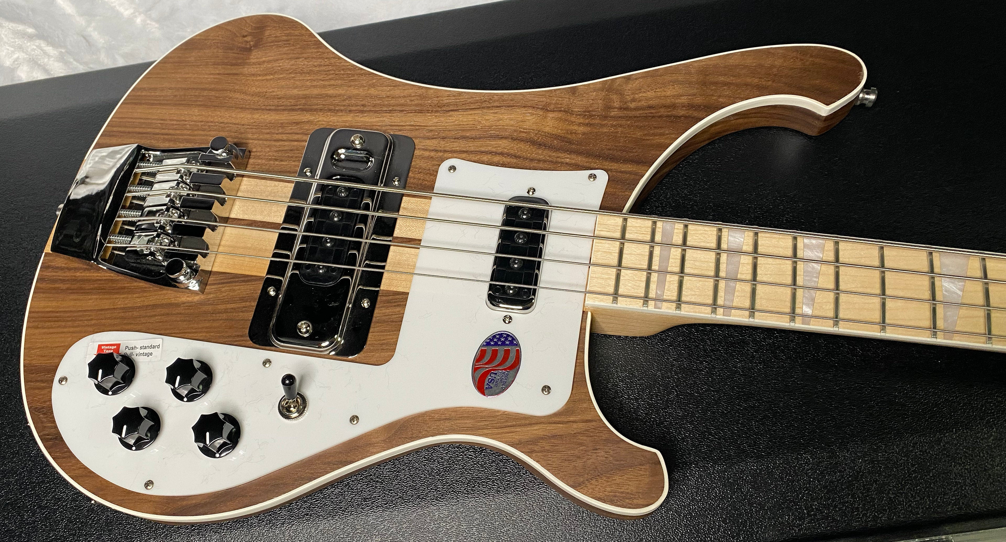 NEW! Rickenbacker 4003 W Walnut - 4-String Bass - Authorized Dealer - 8.55lbs - G06963