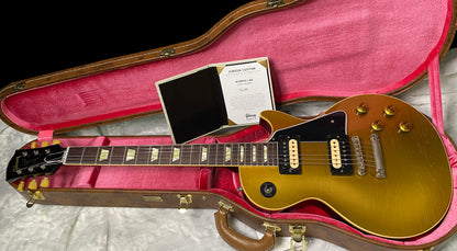 NEW! Gibson Custom Shop Murphy Lab '57 Les Paul Goldtop - Dark Back - Light Aged - Authorized Dealer - 9 lbs - G07683