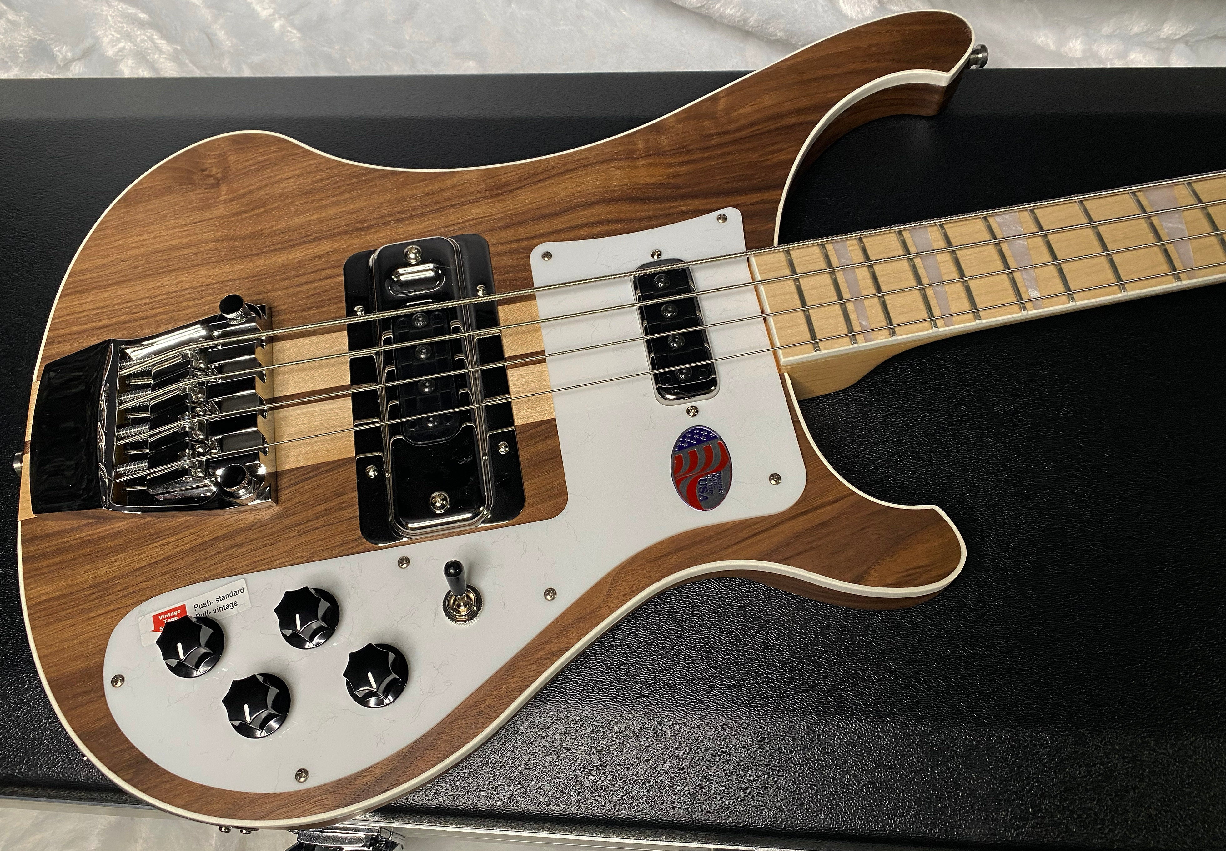 NEW! Rickenbacker 4003 W Walnut - 4-String Bass - Authorized Dealer - 8.55lbs - G06963