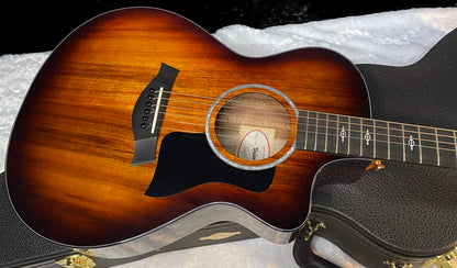 NEW! Taylor 222ce-K DLX Grand Concert Acoustic-Electric Guitar - Tobacco - 4.5lbs - Authorized Dealer - G06296