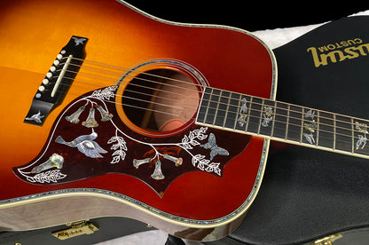 NEW! Gibson Hummingbird Custom Koa - Dealer Select - Autumnburst - Authorized Dealer - Custom Shop - 4.75 lbs - G07701