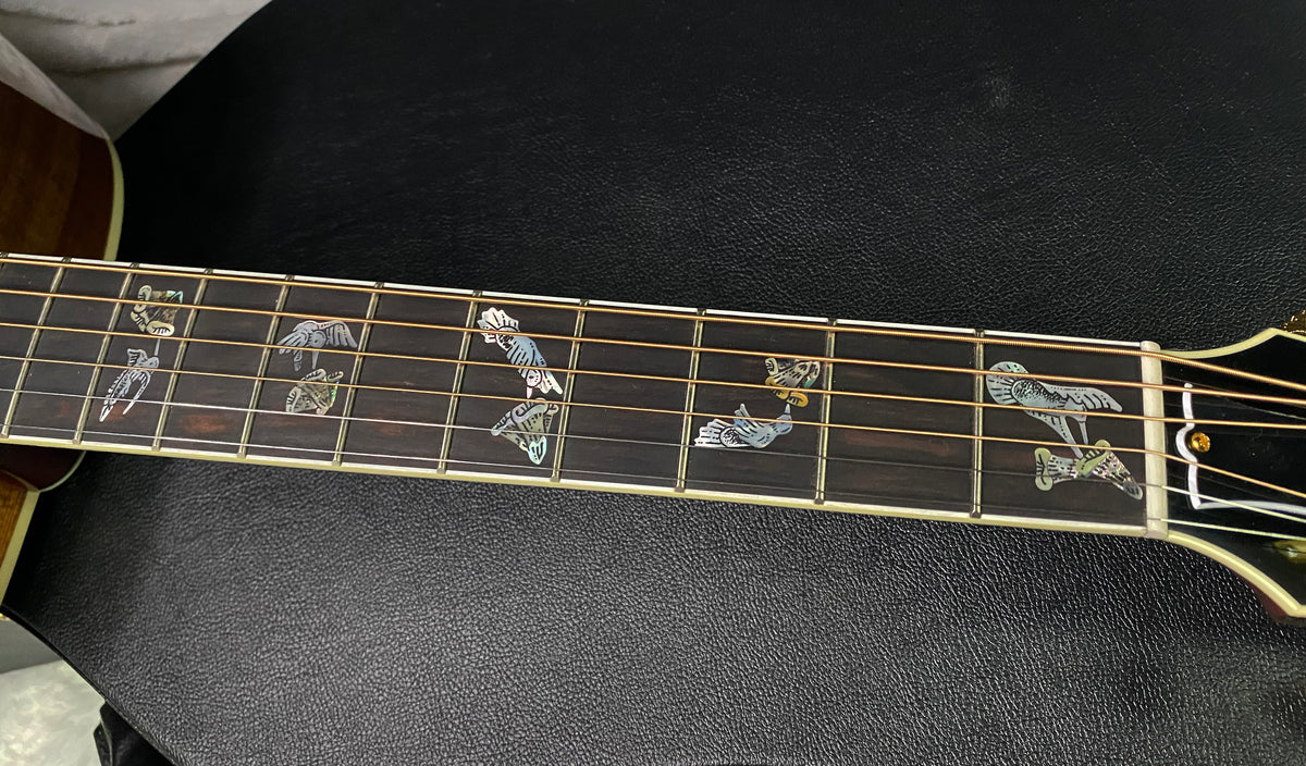 NEW! Gibson Hummingbird Custom Koa - Dealer Select - Autumnburst - Authorized Dealer - Custom Shop - 4.75 lbs - G07701