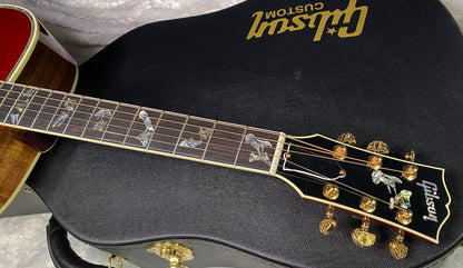 NEW! Gibson Hummingbird Custom Koa - Dealer Select - Autumnburst - Authorized Dealer - Custom Shop - 4.75 lbs - G07701