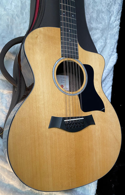 NEW! Taylor 254ce DLX Grand Auditorium 12-string Acoustic-Electric Guitar - Natural - Authorized Dealer - 5.3lbs - G06280